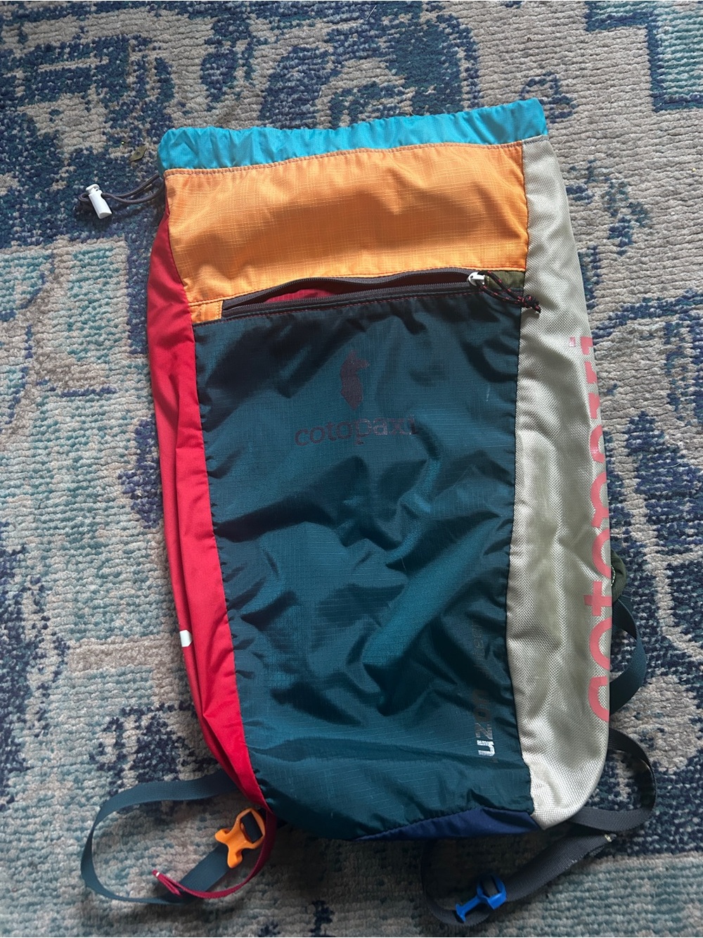 Cotopaxi 18L Luzon Del Día Backpack Multicolor Drawstring Hiking Daypack